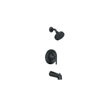 Moen Findlay Tub and Shower Trim with Valve in Matte Black 82518BL